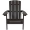 Flash Furniture Slate Gray Poly Resin Adirondack Chair, PK 2 2-JJ-C14501-SLT-GG - alternate 6